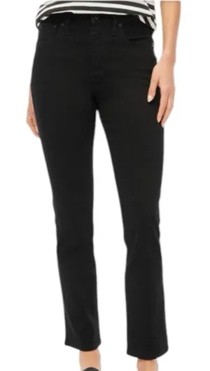 NWD J. Crew Essential Straight Black Jeans Women’s Size 28 All Day Stretch thumbnail 1