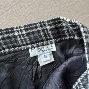 Vintage Paniz New York Plaid Wool Skirt thumbnail 3