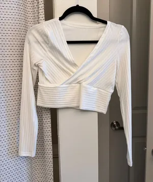 Cropped Long Shein Sleeve thumbnail 1