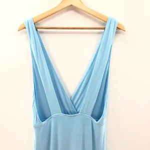 Superdown‎ Erika Deep V Jersey Maxi in Baby Blue M thumbnail 7