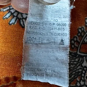 Burnt Orange Paisley Bandana Boho Cowgirl Western Square Scarf thumbnail 6