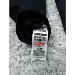 Gymshark Flex High Waisted Leggings Women's Size Medium Black Logo thumbnail 5