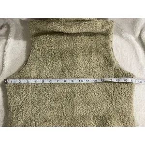 Patagonia Womens Los Gatos Full Zip Fleece Vest Tan Beige Deep Pile Size Small thumbnail 7