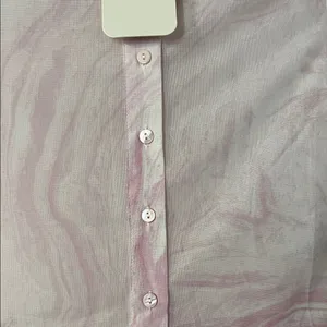 Elodie Light Pink Button Down Shirt thumbnail 4