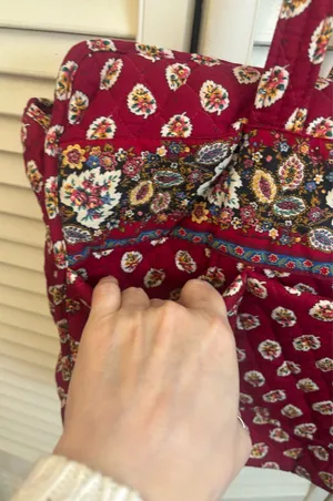 Vera Bradley Quilted Bag *VINTAGE* thumbnail 10