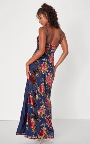 Lulus Blue Maxi Dress thumbnail 2