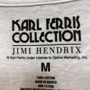 Jimi Hendrix Experience White Tshirt size Medium thumbnail 4