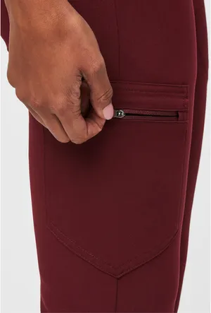 Figs Maroon Zamora Joggers Scrub Pants thumbnail 3