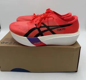 ASICS Metaspeed Sky Tokyo Flash Red/black Womens Size 7 Mens Size 5.5 NWB No Lid thumbnail 1