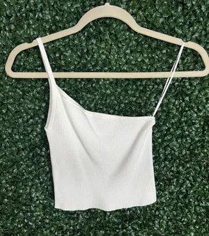 Kendall & Kylie One Shoulder Top thumbnail 1