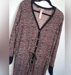 Victoria’s Secret leopard print onesie large thumbnail 6
