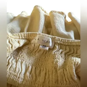 L.A. Hearts yellow babydoll tank thumbnail 3