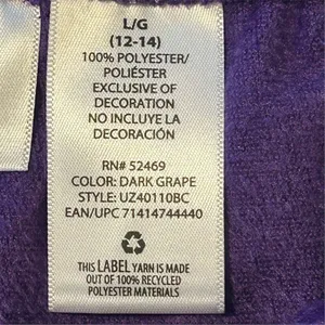Celebration Women's L Purple Halloween‎ Ghost Print Sweatpants thumbnail 8