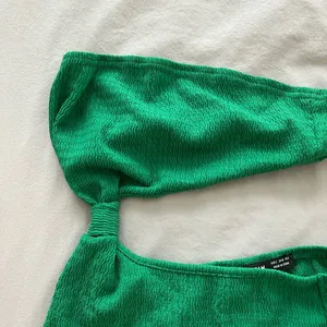 Green Maxi Dress with slit thumbnail 3