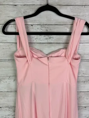 Lulus Magical Magnetism Light Pink Off-the-Shoulder Maxi Dress Size Small thumbnail 5