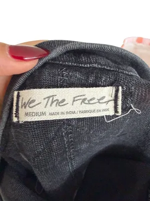 WE THE FREE Black Gray T Shirt Size Medium NEW NWOT thumbnail 7