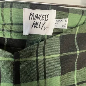 Princess Polly Plaid Green Women's Pants Holiday Plaid thumbnail 3