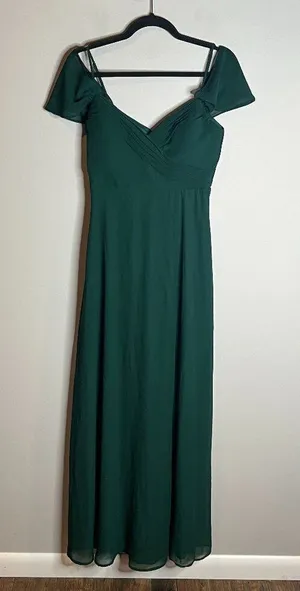 Birdy Grey Convertible dress in Chiffon Emerald thumbnail 1