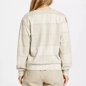 Alpine Design Relaxed Fit Crewneck Tan &‎ Cream Sweater Large thumbnail 2