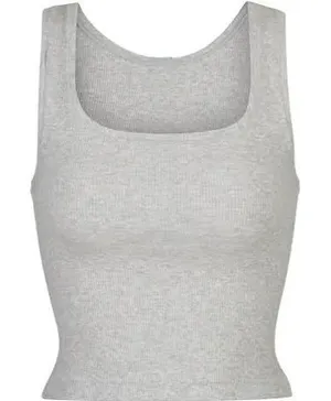 Skims cotton ribbed tank size medium thumbnail 1