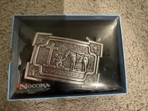 Nicona belt buckle Silver Size medium size belt buckle thumbnail 2