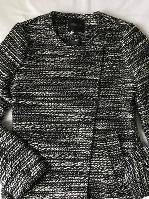 Black and White Tweed Jacket thumbnail 3