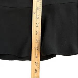 le Lis asymmetrical black ruffle skirt, Size L. NWT thumbnail 6