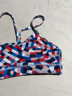 Lululemon colorful patterned sports bra 6 thumbnail 3