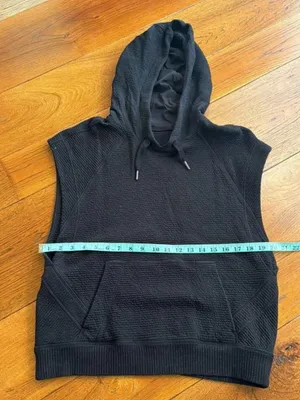 Lululemon Easy Going Hoodie in Black Size 8 thumbnail 10