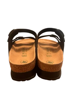 Birkenstock Papillio Black Arizona Flex Double Strap Platform Sandals 11 Narrow thumbnail 5