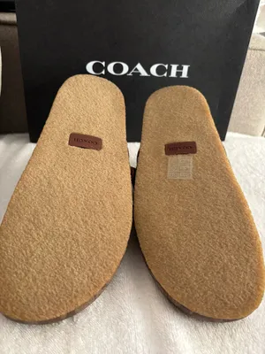 Coach Signature Canvas Mules Sz10 Unisex thumbnail 6