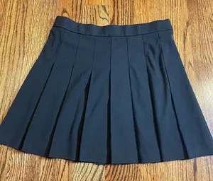 UNIQLO Women's Black Pleated Mini Skirt Size Small thumbnail 1