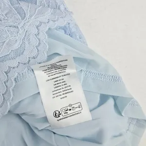 Anthropologie‎ Mare Mare NWT Light Blue Lace Mini Dress XL Sleeveless XL thumbnail 7