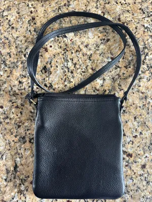 Talbots Leather Crossbody Black Bag thumbnail 2