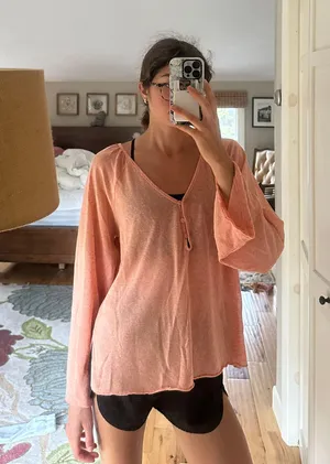 Urban Outfitters Oversized Flowy Long Sleeve thumbnail 3