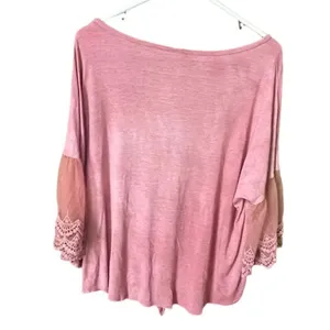 7th Ray size XL boho USA made lace bell sleeves. thumbnail 3