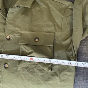 Utility Lightweight  Olive Green Pocket Jacket  Size Large thumbnail 7