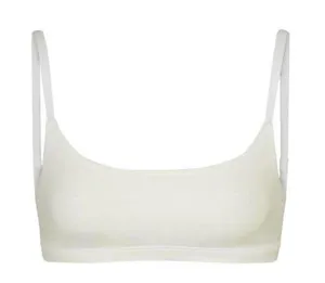COTTON JERSEY SCOOP BRALETTE thumbnail 1