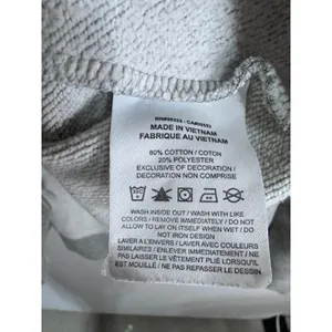 Nike Women's Gray Logo Sweatshirt‎ Rally Crewneck Pullover Athletic Casual Large thumbnail 2