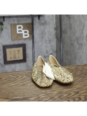 A New Day Womens Sammie Shoes Ballet Flats 94685488 Gold Yellow 8.5M thumbnail 3