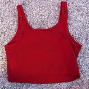 Wild Fable Red Fitted Crop Tank Top thumbnail 2