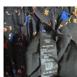 The Kooples Black Floral Dress Size 2‎ thumbnail 7
