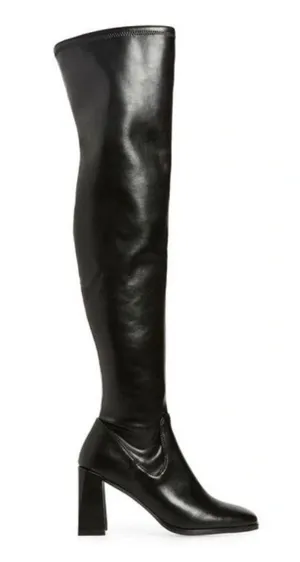 Open Edit New  Over The Knee Boot in Black size 5 thumbnail 2