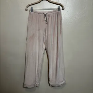 House of Harlow 1960 Rose Velour‎ Knit Pajama Top Women's Medium Pink thumbnail 8