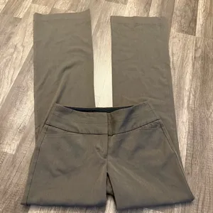 Express Editor Gray Dress Pants Office Siren Career Trousers Y2K Women’s 00 Long thumbnail 1