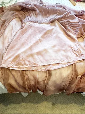 Free People‎ Follow Me Ruffle Skirt size 12 Boho Flowy Airy Ruffle Romantic thumbnail 9
