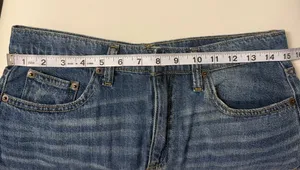GAP Classic Indigo Wash Denim Mini Skirt thumbnail 5