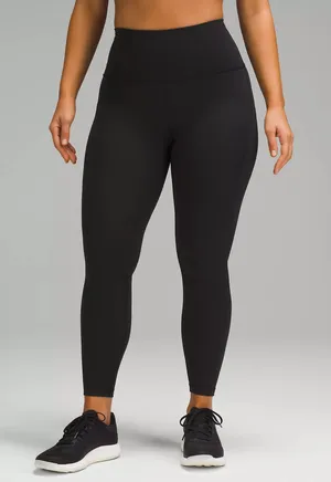 lululemon Wunder Train High-Rise Tight with Pockets 25" Size 6 BLACK NWT thumbnail 1