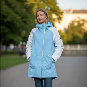 NWT Free People Singin In The Rain Colorblocked Packable Jacket thumbnail 2
