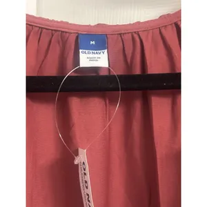 NWT Old Navy Women’s Medium Rust Red Ruffle Tiered Dress thumbnail 4